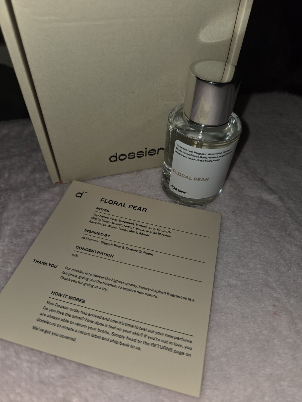 Dossier Floral Pear